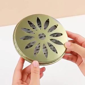 LZD Stainless Steel Mosquito Smudge Tray Rack Household with Lid Mosquito Coil Holder Fireproof Anti-Scald Creative Incense Burner Outdoor Mosquito Coil