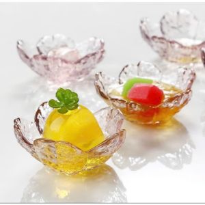 CHÉN THỦY TINH VIỀN LƯỢN SÓNG | (BỘ 2 CHÉN) | CHÉN NƯỚC CHẤM MINI | GIA VỊ | BÀN ĂN GIA ĐÌNH