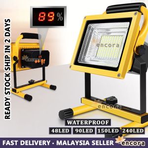 Portable Rechargeable LED Floodlight Outdoor Activities Work Light Outdoor LED Torchlight