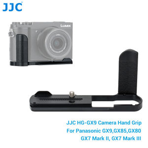 JJC DMW-HGR2 Camera Hand Grip L Plate Bracket for Panasonic GX9 GX7 Mark III GX85 GX80 GX7 Mark II Camera