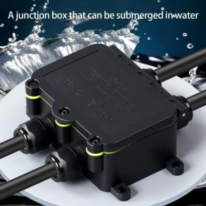 Multipurpose Outdoor Electrical PC Junction Box with Waterproof Designs Convenient for Secure 5 8mm Wire Connection
