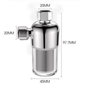 Z.Z Toy Store Water Filter Prefilter Shower Heater Boiler 40 Micron Universal Scale Inhibitor Sediment Rumah Tangga