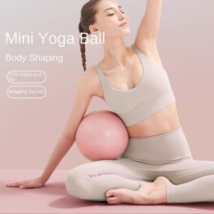 SGFDD Mini Exercise Yoga Ball 25cm PVC Yoga Fitness Ball Pilates Equipment Thickened Fitness Pilates Ball Home Gym