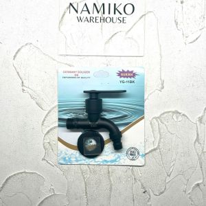 Kran air tembok taman stainless steel SOLIGEN YG-11