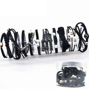 Set 12 dây thun cột tóc nữ Luxury Korea cao cấp - Bộ dây chun buộc tóc cao cấp Hàn Quốc