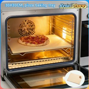 30X30CM Pizza baking tray for baking bread on a pizza oven stone plate