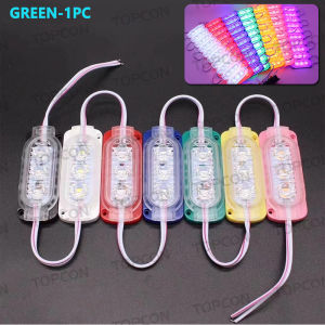 Ultrasonic Led Light For Car Truck 3/6/12 Eyes 12v Waterproof Motorcycle Single Row Lamp