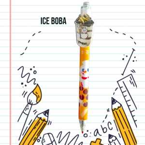 PULPEN MIXUE MIKA LUCU | PEN MIXUE | PULPEN MIXUE TINTA HITAM GEL 0.5MM | KMK