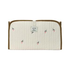 Travel Friendly Baby Changing Station Cushion Diaper Pad with Multiple Compartments and Easy to Clean Fabric Feature