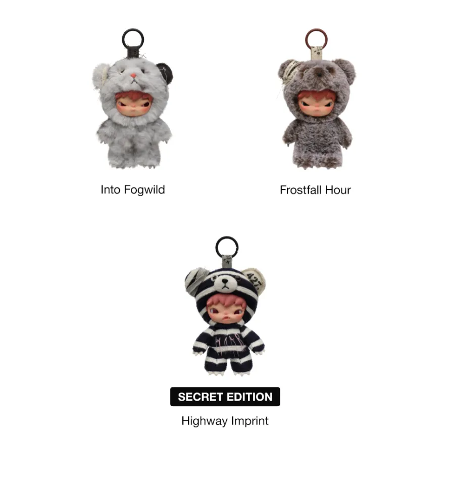 POP MART Hirono Road Journal Series-Plush Doll Pendant Blind Box