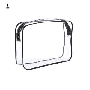 🔥🔥【COD+IN STOCK】Clear Toiletry Bag Quart Size Bag Travel Makeup Cosmetic Bag PVC Toiletries Cosmetic Pouch for Women Men