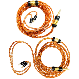 Professional 3.5mm/4.4mm Balanced Earphone Cable Line Litz Structure Cord Wire for Superior Sound Experience