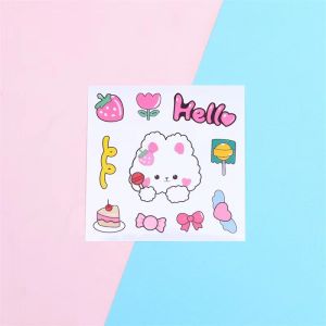 Cute Waterproof Stickers Cartoon Water Cup Stickers PVC Stickers Mobile Phone Shell Stickers Thermos Cup Stickers Hand Account Stickers Spot Label sticker