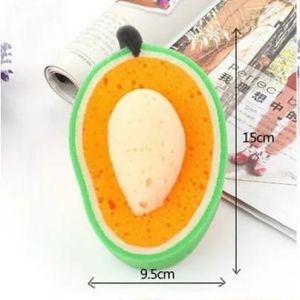 Spons Busa Besar Cusi Piring Bentuk Buah