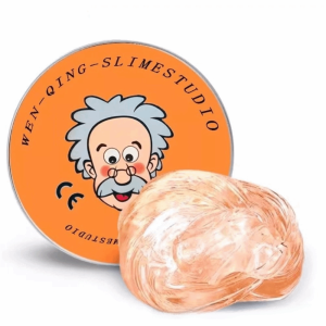 FXUP Stress Relief Slime Toy Magic Glass Slime Bouncing Putty Fun Stretchy Non-Newtonian Fluid Kids