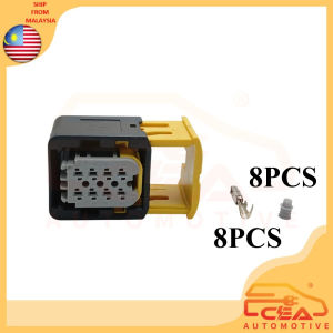 1PCS 8 PIN DAF CF XF106 XF105 XF530 LF TRUCK TAIL LAMP WATERPROOF SOCKET LH RH 1875578 1875577 8pin