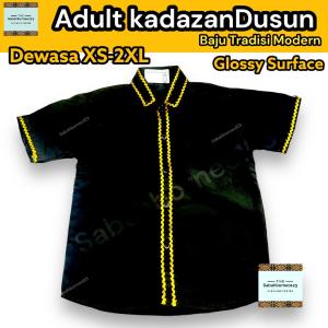 DEWASA baju Tradisi Modern Kadazan Dusun Sabah Baju Kaamatan kemeja kadazandusun