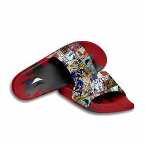 BRZ-Sandal Abstrak Sandal Viral Sandal Slide Loreng Sandal Selop Dewasa 36-43 Anak 26-35