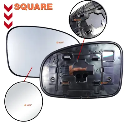 READY STOCK | MYVI LAGI BEST 1.3 1.5 2011-2013 SIDE MIRROR GLASS / SIDE MIRROR LENS CERMIN SISI