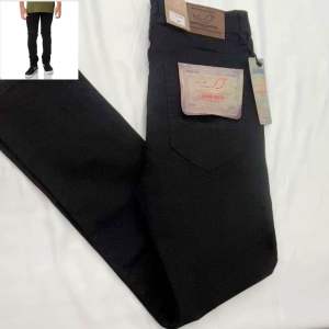 💯Promosi💯Men Jeans Black SLIM Fit G.S.S.F Long Pant Seluar Panjang Hitam Black Jeans Seluar Lelaki Men (READY STOCK)