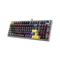 EasyPC| Rakk Daug 96 mechanical keyboard| Hotswappable|Yellow Switch ...