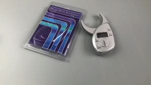 Hot  0-50MM Digital Fat Caliper Fat Clip Fat Measurement Instrument Skin Fat Clamp Skin Fat Meter Digital Caliper #