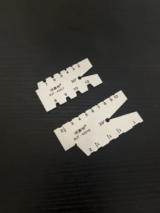 29/30 Degree Thread Gauge Stainless Screw Angles Template Gage Thread Cutting Angles Gauge Grinding Gage Inspection Tool