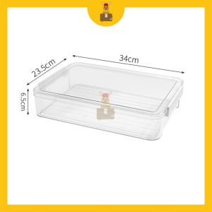 A4 Transparent Stackable Organizer Box Desk Organizer File Storage Box Plastic File Box Aesthetic Office Table Organizer