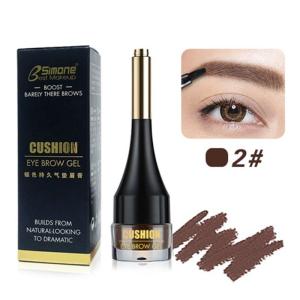 Eyebrow Cream Enhancers Long-lasting Waterproof Air Cushion Dye Eye Brows Gel Brown Tinted With Brush Liquid Eyebrows 4 Colors