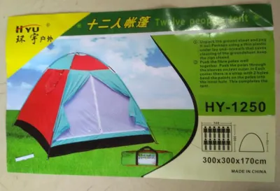 TENDA DOME 10 ORANG HYU 1095 SIZE 300X300X170 CM - PUSATALATPANCING