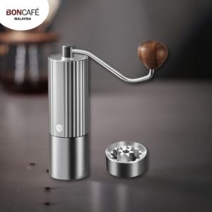 ZeroHero Z3 PRO Portable Manual Coffee Grinder Color: SILVER