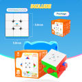 MG EDU Magnetic Magic Cubes 3x3 Speed Cube,GAN Stand For GAN CUBE Display Stand Triangle Transparent Bracket base. 