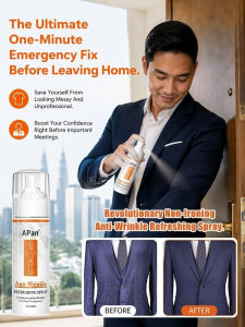 3-second wrinkle-removing ironing-free wrinkle spray