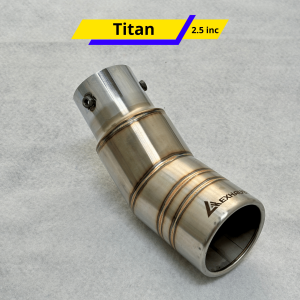 Tailpipe Muffler cutter bengkok variasi ujung knalpot mobil original LK EXHAUST