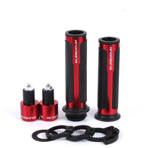 MAKAZABI Motorcycle CNC 7/8 22MM Handlebar Hand Handle Bar Grips Motorbike Accessories Universal For Honda Rebel 500 Rebel 300 wave 125 Blade Spacy Beat PCX Air Blade CB500F Forza Hybrid X-ADV Yamaha KTM BMW Aprilia Benelli Bajaj ETC