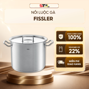 Nồi luộc gà Fissler Original Profi 14L 28cm Chính Hãng Made in Germany thép không gỉ 18/10 Đáy từ Cookstar® SNTKITCHEN