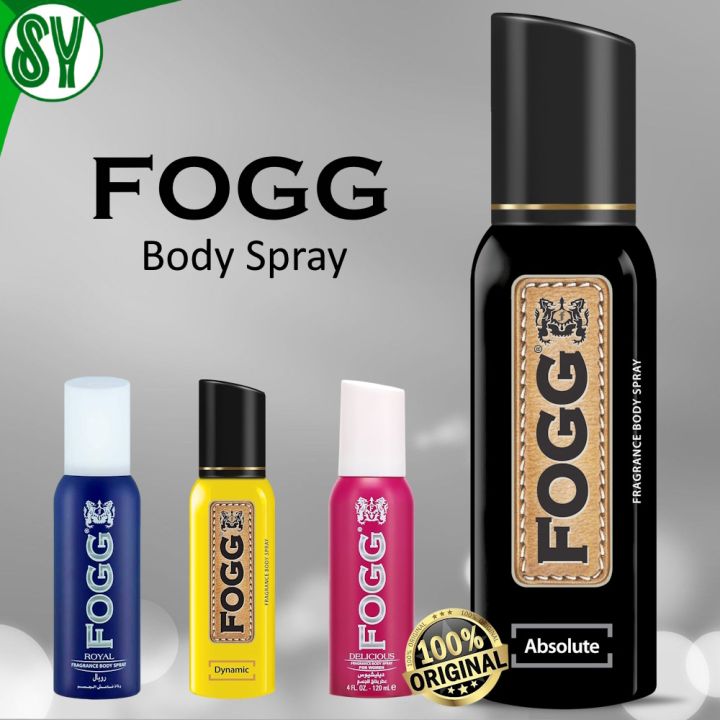 FOGG Fragrance Body Spray Long Lasting for Men -No Gas- 120ml