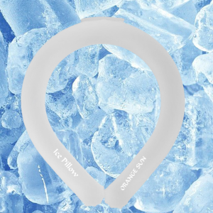 Neck Cooling Tube Ring Summer Ice Pack Reusable Neck Cooler Rings Outdoor Sports Running Cycling Cold Collar