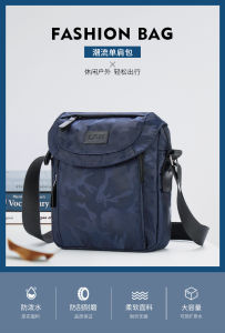 TINYAT Mens Messenger Bag Crossbody Shoulder Bags Travel Bag Man Purse Casual Sling Pack for Work Business