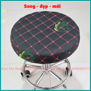 Bọc ghế xoay spa 3 lớp loại đẹp | Bọc đệm ghế múi xoay ghế thường spa hàng loại 1