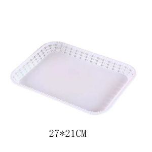 Plastic Dessert Cake Tray Rectangular Small Delicate White Lace Set Tray Afternoon Tea Tea Break Cake Dessert Tray甜品蛋糕托盘
