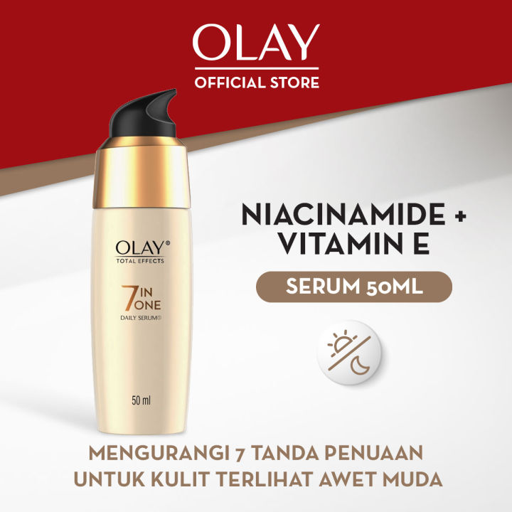 Olay Total Effects 7in1 Antiaging Serum Niacinamide Skincare 50ml Lazada Indonesia 3711