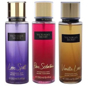 250ml Victorias Secret Long Lasting Perfume Set for Women and Men-3pcs