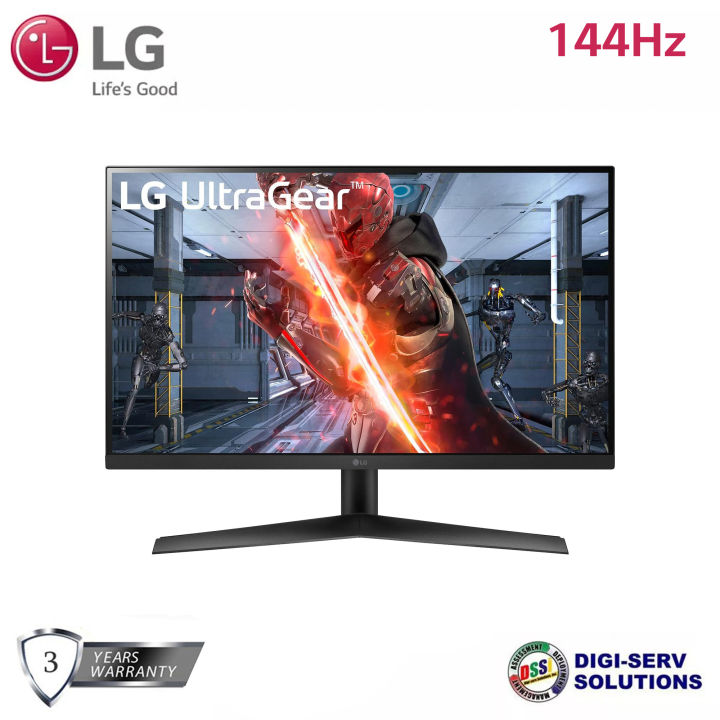 Lg Monitor Lg 27gn600b 27'' UltraGear FHD IPS 1ms 144Hz HDR