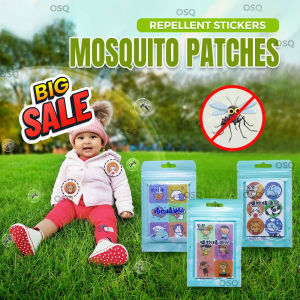 OSQ 36pcs Plant Essential Oil Anti Mosquito Patch Repellent Stickers For Kids