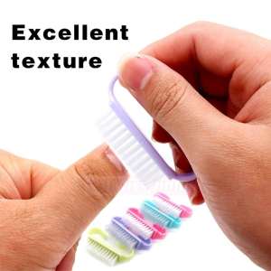 5pcs Nail tools plastic small hard Brush