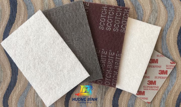 Miếng chà nhám và miếng bùi nhùi đa công dụng 3M (5 mã: 7447, 7445 ...