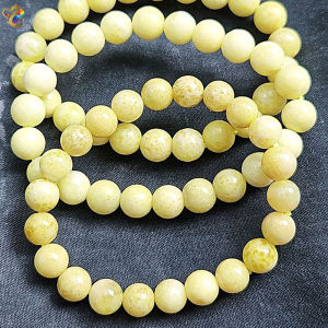 Premium Grade Natural Cauliflower Jade Bracelet