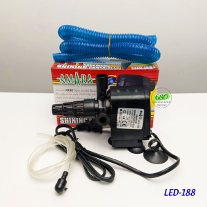Máy lọc nước bể cá có đèn Led Amara led 188 - 20w Đèn leb cho bể cá huyền ảo lọc cặn tạo oxi ( Phụ kiện thủy sinh )