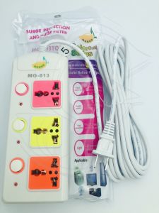 lazada Mango There are 3 outlets Model MG-813-5 supports many types of power plug and can be used with general electrical appliances.